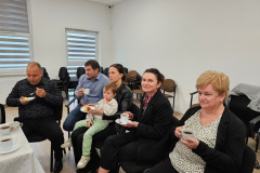 Biskup z seniorami w Strzyżewie