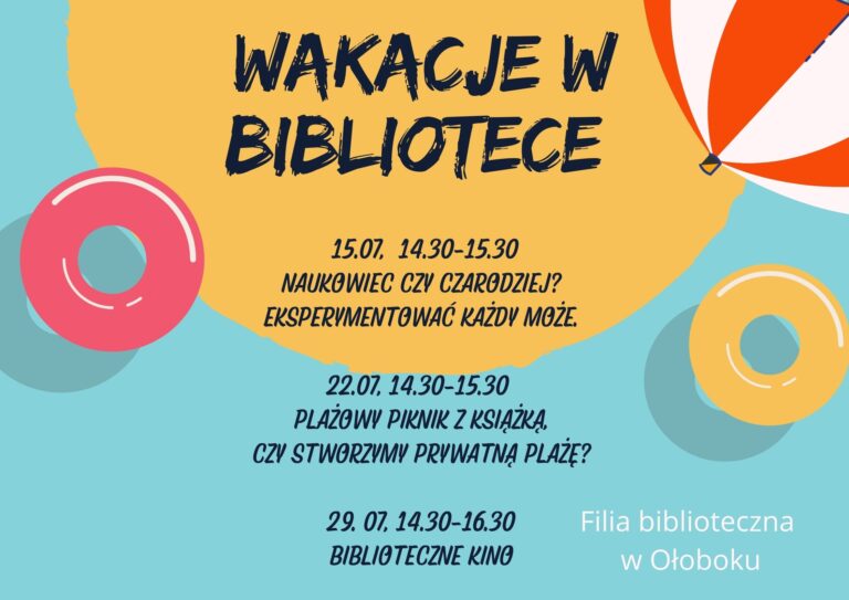 Wakacje w bibliotece