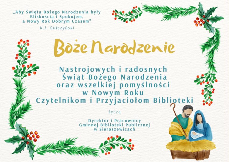 Życzenia świąteczne