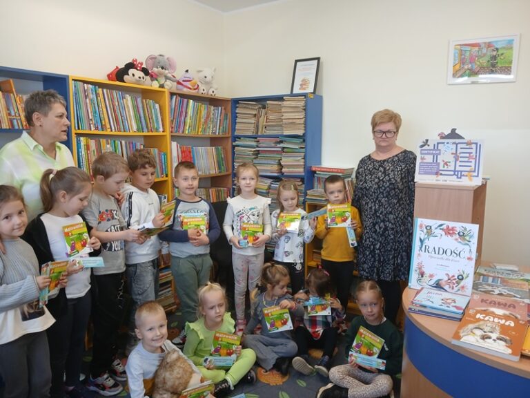 Przedszkolaki w bibliotece